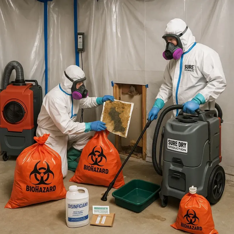 Contaminated Water Handling Protocols process in Waverly, MN