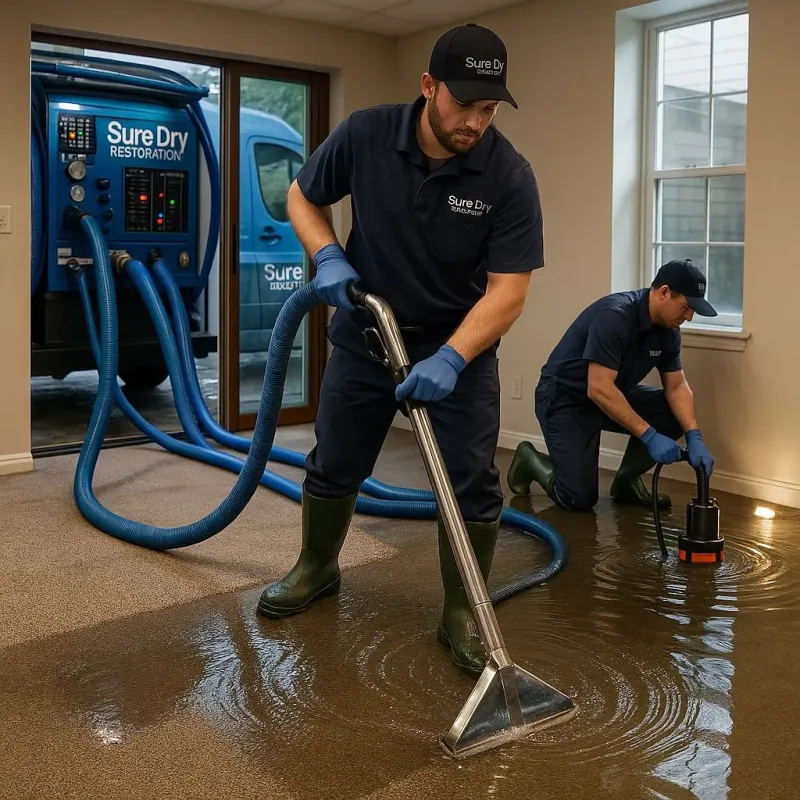 Water Extraction and Removal process in Waverly, MN